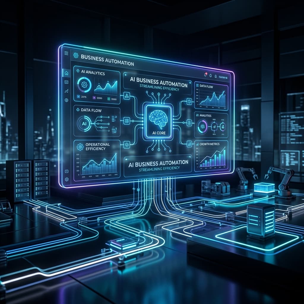 How AI Automation Is Transforming Business Operations in 2025